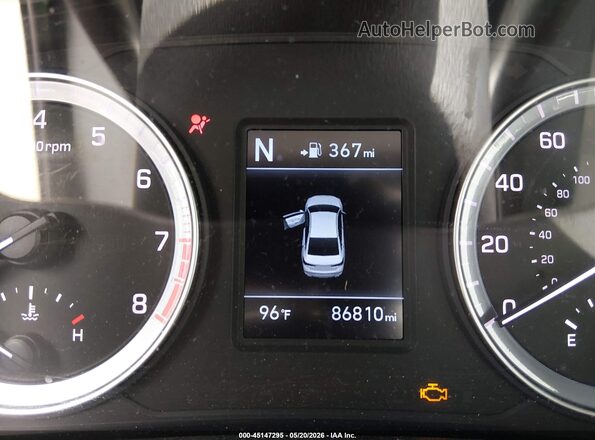 5NPE24AF2JH606575 2018 HYUNDAI SONATA White 