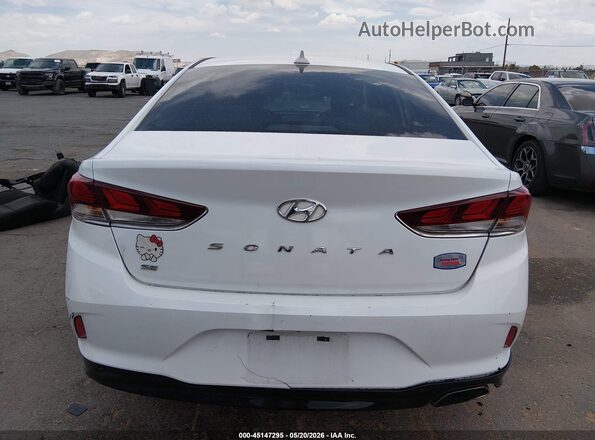 5NPE24AF2JH606575 2018 HYUNDAI SONATA White 