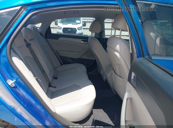 5NPE24AF2JH626972 2018 HYUNDAI SONATA Blue Vista de la etiqueta del VIN