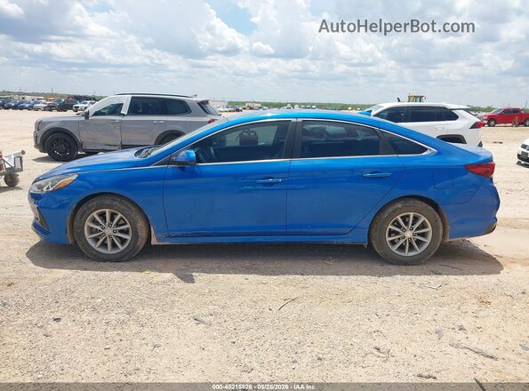 5NPE24AF2JH626972 2018 HYUNDAI SONATA Blue Vista interior de 360 grados