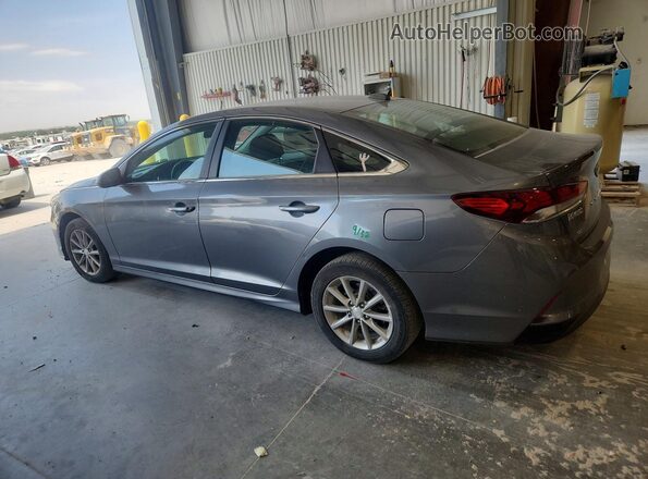 5NPE24AF2KH742240 2019 HYUNDAI SONATA Gray 