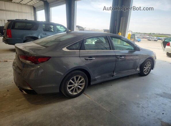 5NPE24AF2KH742240 2019 HYUNDAI SONATA Gray 