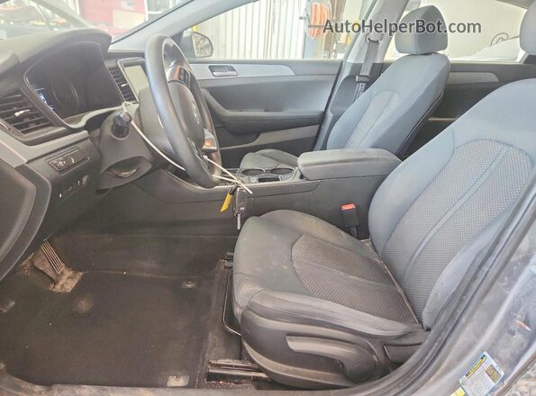 5NPE24AF2KH742240 2019 HYUNDAI SONATA Gray 