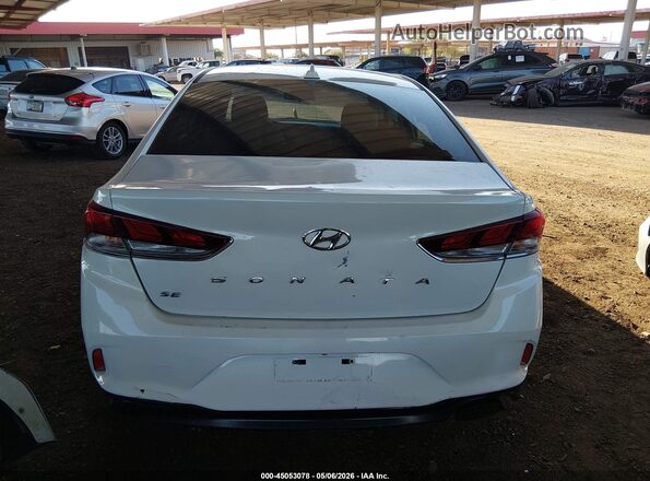 5NPE24AF2KH787100 2019 HYUNDAI SONATA White 