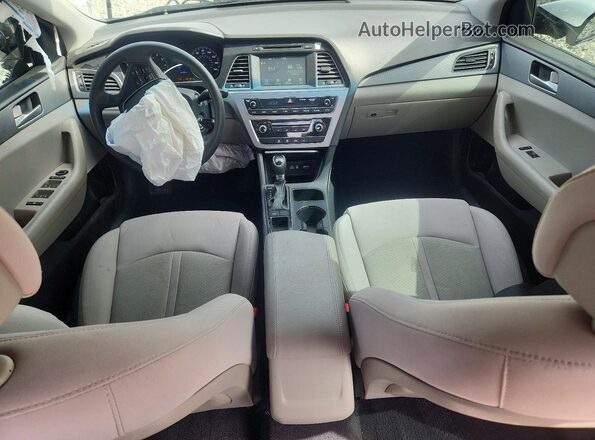 5NPE24AF3GH323563 2016 HYUNDAI SONATA White Dashboard view