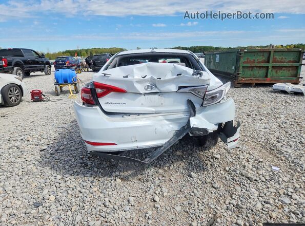 5NPE24AF3GH323563 2016 HYUNDAI SONATA White Rear view