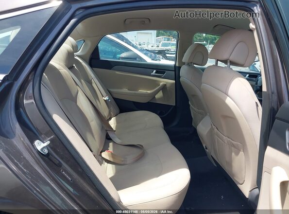 5NPE24AF3GH331825 2016 HYUNDAI SONATA Dark Brown Vista de la etiqueta del VIN