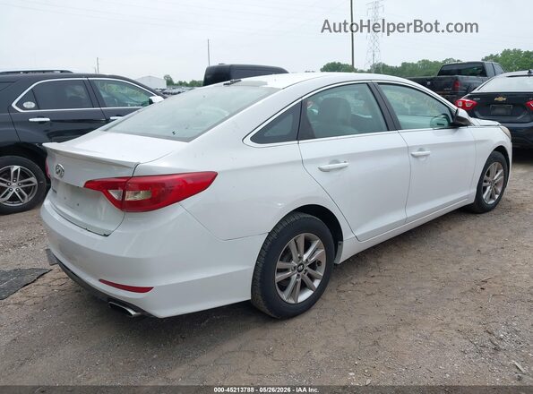 5NPE24AF3GH355624 2016 HYUNDAI SONATA White 