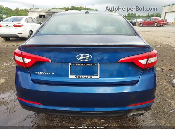 5NPE24AF3HH459273 2017 HYUNDAI SONATA Dark Blue 
