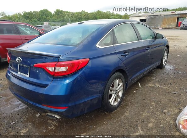 5NPE24AF3HH459273 2017 HYUNDAI SONATA Dark Blue 