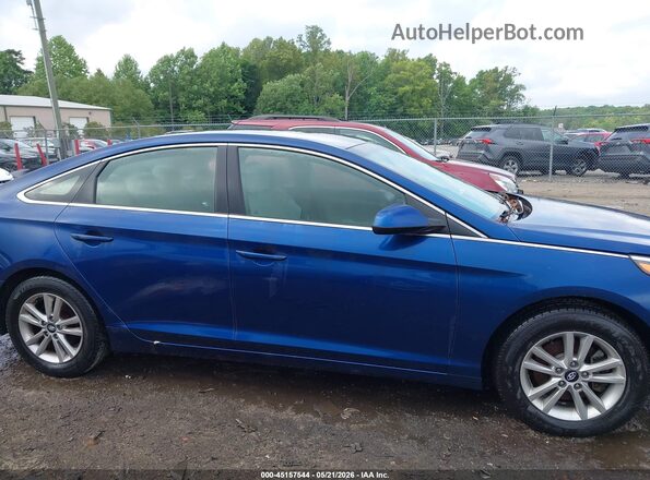 5NPE24AF3HH459273 2017 HYUNDAI SONATA Dark Blue 
