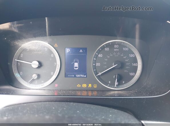 5NPE24AF3HH517866 2017 HYUNDAI SONATA Blue Հետևի նստատեղերի տեսք