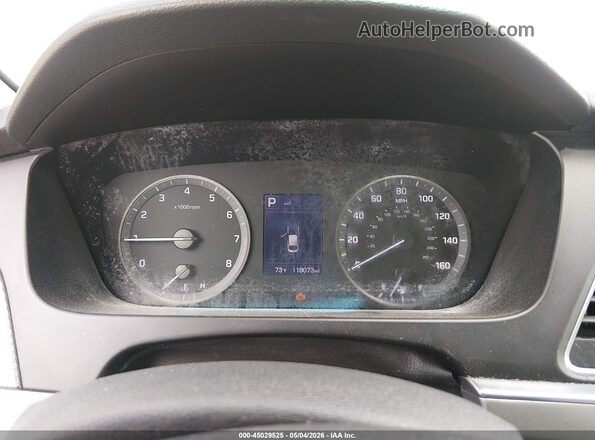 5NPE24AF3HH530441 2017 HYUNDAI SONATA Silver Հետևի նստատեղերի տեսք