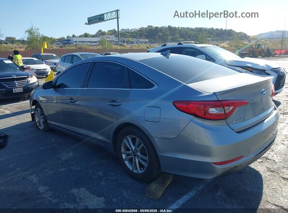 5NPE24AF3HH580689 2017 HYUNDAI SONATA Silver Rear left