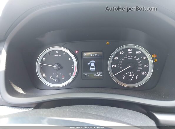 5NPE24AF3JH677686 2018 HYUNDAI SONATA Серебряный Вид задних сидений