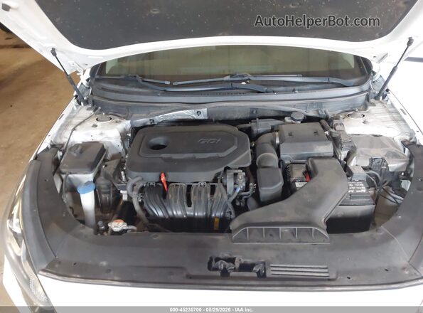5NPE24AF3JH714896 2018 HYUNDAI SONATA White უკანა ხედი