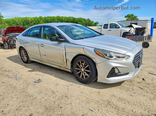 5NPE24AF3JH718480 2018 HYUNDAI SONATA Silver 