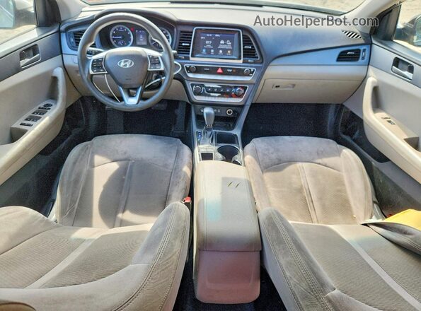 5NPE24AF3JH718480 2018 HYUNDAI SONATA Silver 