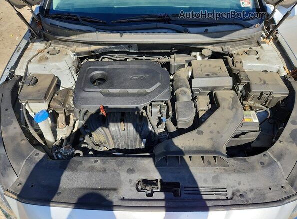 5NPE24AF3JH718480 2018 HYUNDAI SONATA Silver 