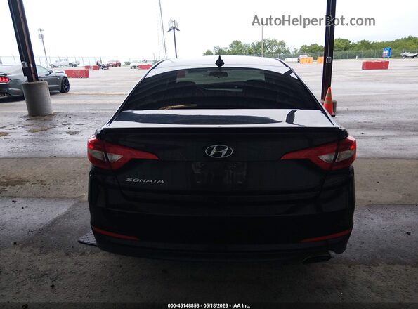 5NPE24AF4GH337844 2016 HYUNDAI SONATA Black 
