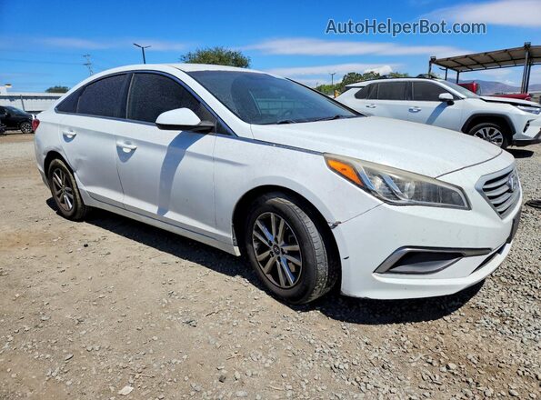 5NPE24AF4GH372965 2016 HYUNDAI SONATA White 