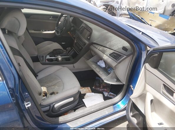 5NPE24AF4GH388163 2016 HYUNDAI SONATA Blue 