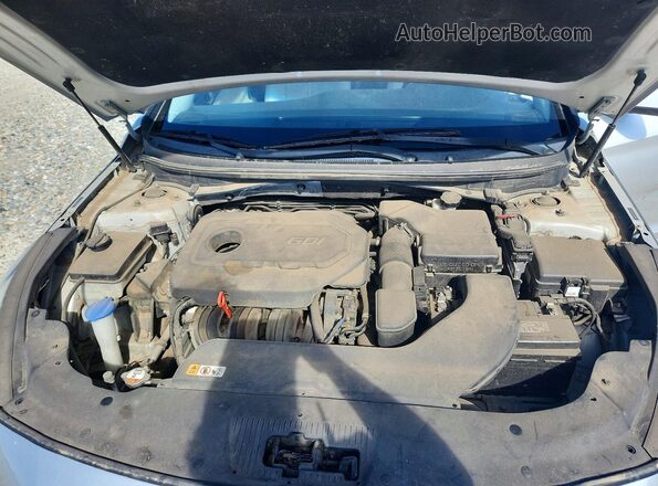 5NPE24AF4GH400022 2016 HYUNDAI SONATA Silver 