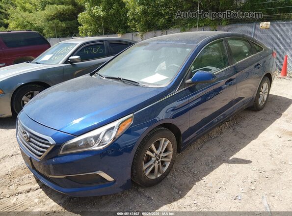 5NPE24AF4GH405494 2016 HYUNDAI SONATA Blue 