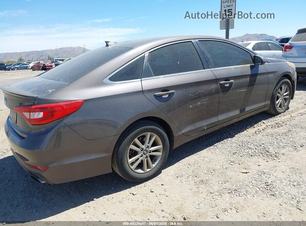5NPE24AF4HH463347 2017 HYUNDAI SONATA Gray Rear right