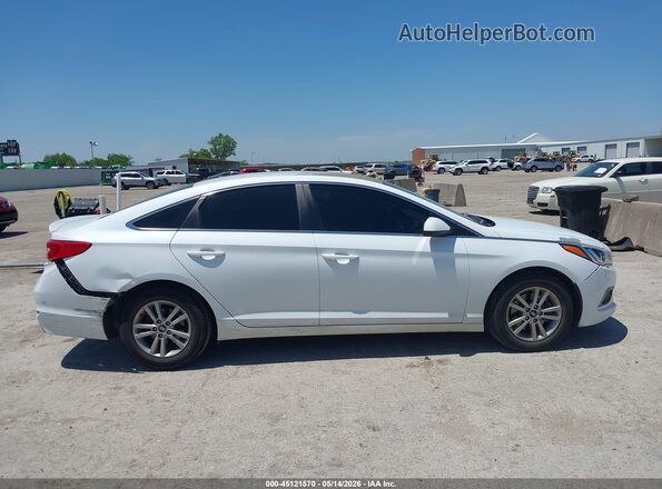 5NPE24AF4HH519318 2017 HYUNDAI SONATA White 