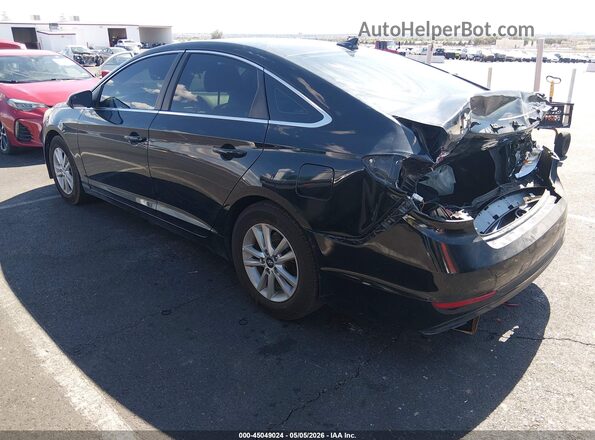5NPE24AF4HH531520 2017 HYUNDAI SONATA Black უკანა მარცხენა