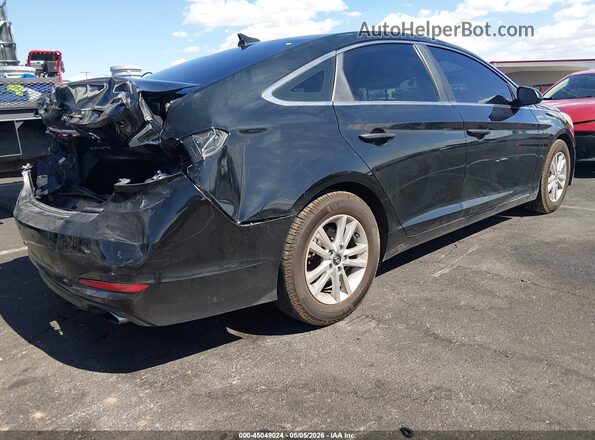 5NPE24AF4HH531520 2017 HYUNDAI SONATA Black უკანა მარჯვენა