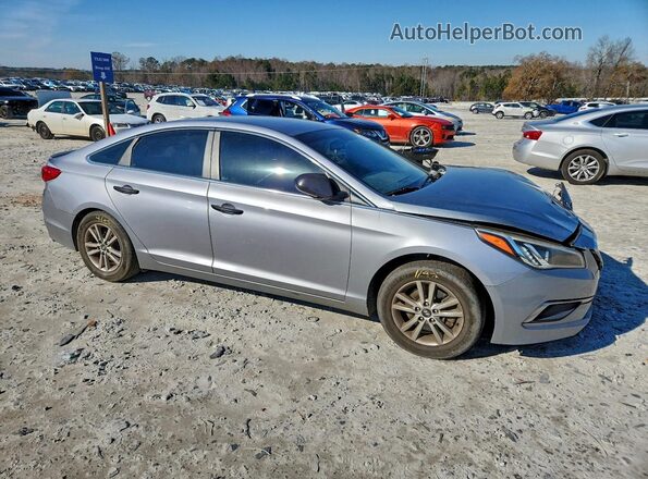 5NPE24AF4HH571211 2017 HYUNDAI SONATA Серебряный 