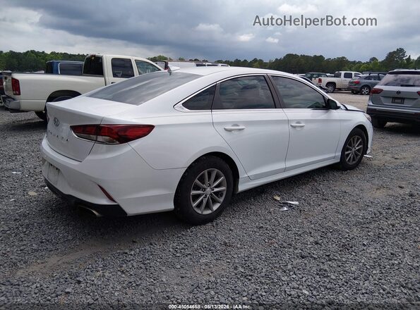 5NPE24AF4JH675929 2018 HYUNDAI SONATA White Rear right