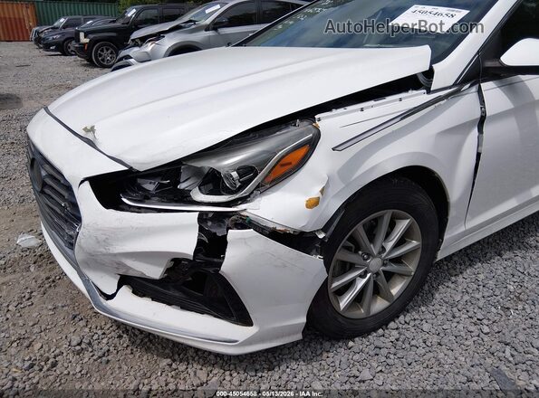 5NPE24AF4JH675929 2018 HYUNDAI SONATA White Front view