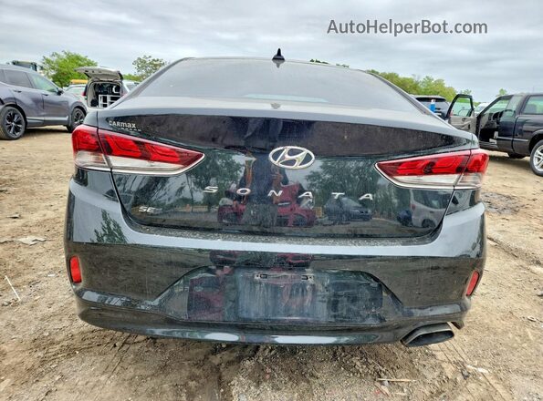 5NPE24AF4JH716687 2018 HYUNDAI SONATA Black 