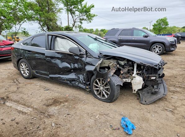 5NPE24AF4JH716687 2018 HYUNDAI SONATA Black 