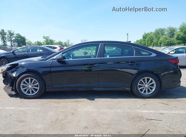 5NPE24AF4KH730719 2019 HYUNDAI SONATA Black 360 interior view
