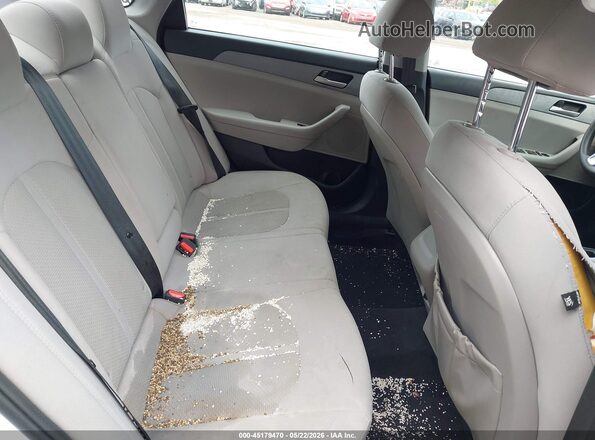 5NPE24AF4KH786742 2019 HYUNDAI SONATA White VIN sticker view