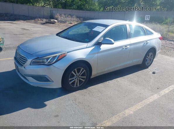 5NPE24AF5GH329378 2016 HYUNDAI SONATA Silver 