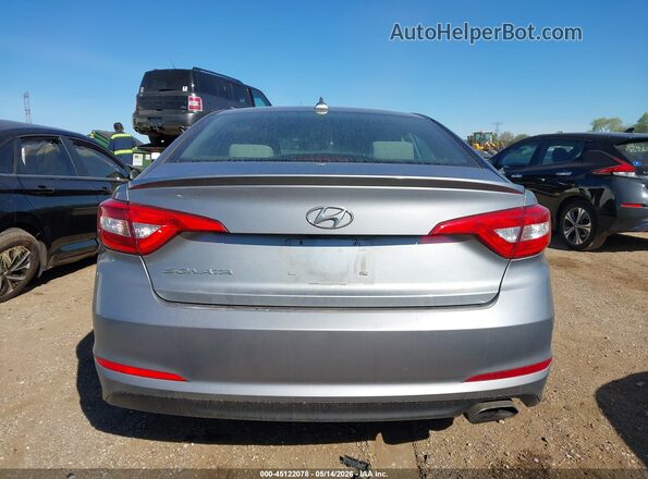 5NPE24AF5GH416245 2016 HYUNDAI SONATA Silver 
