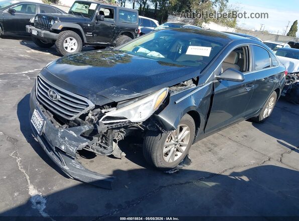 5NPE24AF5HH524835 2017 HYUNDAI SONATA Gray 