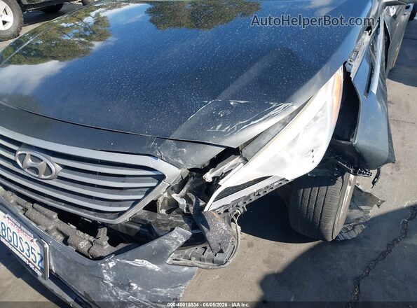 5NPE24AF5HH524835 2017 HYUNDAI SONATA Gray 