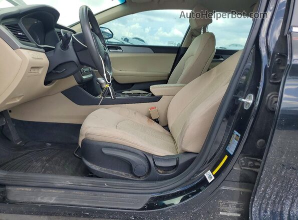 5NPE24AF5JH681142 2018 HYUNDAI SONATA Черный 