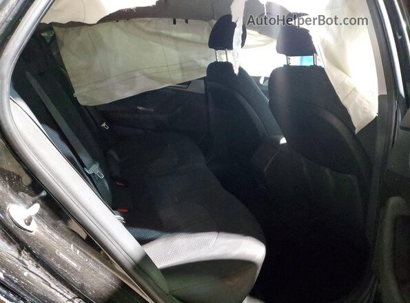 5NPE24AF5KH758285 2019 HYUNDAI SONATA Black Rear seats view