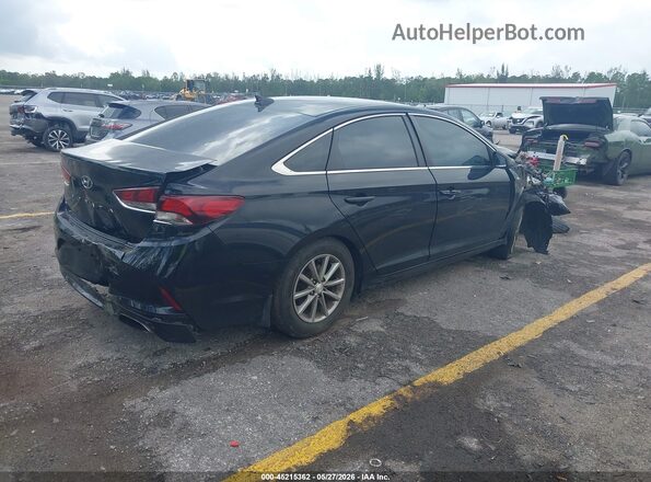 5NPE24AF5KH758934 2019 HYUNDAI SONATA Black Rear right