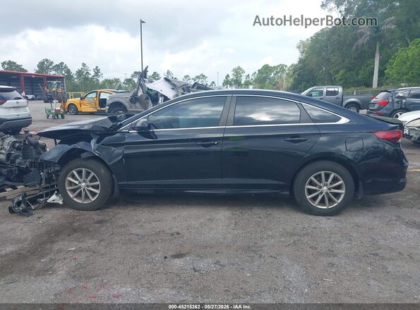 5NPE24AF5KH758934 2019 HYUNDAI SONATA Black 360 interior view