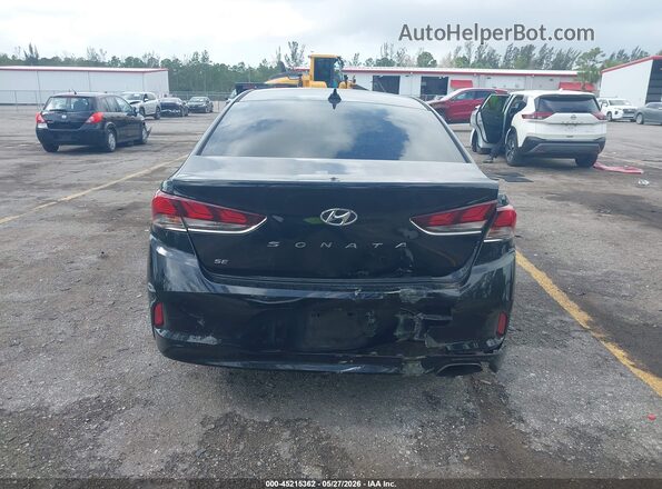 5NPE24AF5KH758934 2019 HYUNDAI SONATA Black 
