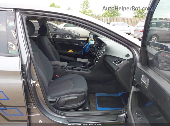 5NPE24AF5KH800129 2019 HYUNDAI SONATA Gray 
