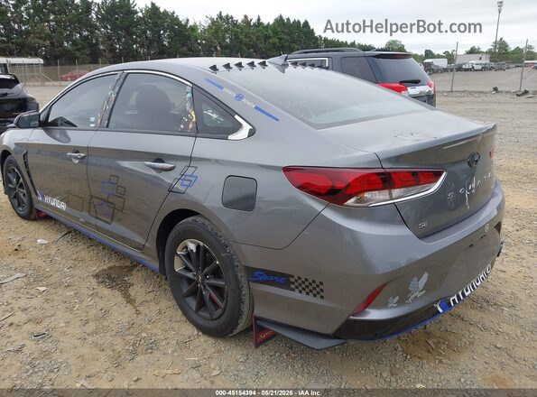 5NPE24AF5KH800129 2019 HYUNDAI SONATA Gray 